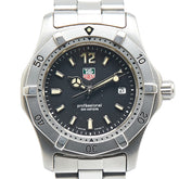 タグホイヤー 2000シリーズ 腕時計 WK1310 クオーツ ブラック文字盤 ステンレススチール レディース TAG HEUER 【中古】